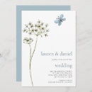 Search for blue butterfly wedding invitations Minimalist
