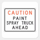 Search for ahead stickers Warning