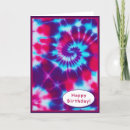 Search for tie dye cards invites Blue