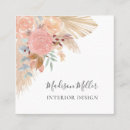 Search for pampas business cards Blush pink