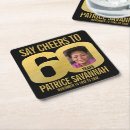 Search for 60th birthday coasters Gold