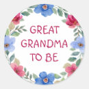 Search for great grandma stickers Floral