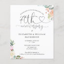 Search for platinum wedding invitations 70 years