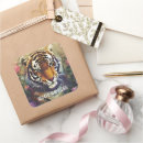 Search for happy tiger stickers Design