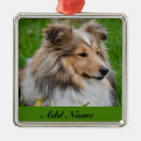 Search for sheltie christmas tree decorations Puppy