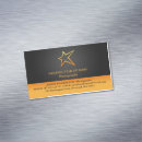 Search for star design business cards Black