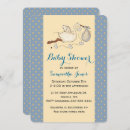 Search for stork baby boy shower invitations Elegant