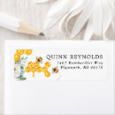 Search for bumblebee return address labels Floral