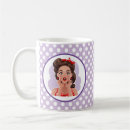 Search for retro girl mugs Stylish