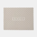 Search for polka dots doormats White