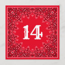 Search for cowgirl table cards Rustic