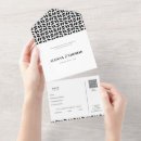 Search for geometric floral wedding invitations Simple