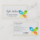 Search for janitorial business cards Professional cleaner