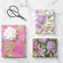 Search for pink holiday wrapping paper Botanical