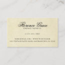 Search for antique dealer business cards Classic