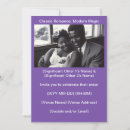 Search for royal purple invitations Black