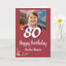 Search for 80th mom birthday cards 80 years old