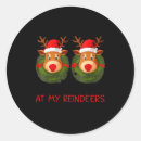 Search for funny reindeers stickers Best xmas deals