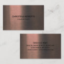 Search for pink shiny metallic business cards Glam