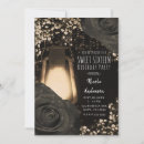 Search for goth sweet 16 invitations Dark