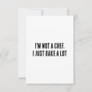Search for chef cards Baking
