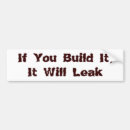 Search for leaks bumper stickers Oil