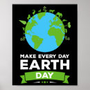 Search for earth day every day posters World