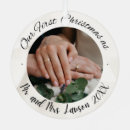Search for husband and wife christmas tree decorations Our first christmas as