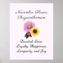Search for november posters November birth flower