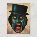 Search for monster faces postcards Scary