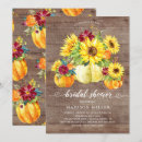 Search for rustic sunflower bridal shower invitations Fall
