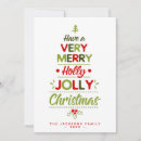 Search for jolly christmas cards Typography