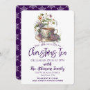 Search for tea seasonal invitations Watercolor