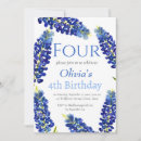 Search for girls 4th birthday invitations Kids
