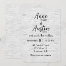 Search for birch wood wedding invitations Tree