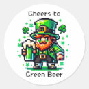 Search for cheers and beers stickers St patrick's day