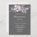 Search for purple grey invitations Floral