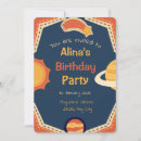 Search for space adventure birthday invitations Party