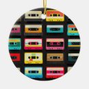 Search for 80s music christmas tree decorations Cassette tape