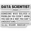 Search for data scientist stickers Analyst