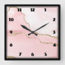 Search for blush pink clocks Trendy