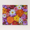Search for bright colours puzzles Floral