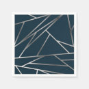 Search for blue and silver napkins Pattern