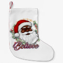 Search for black santa christmas stockings Winter