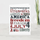 Search for parading cards 4th of july