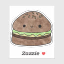 Search for kawaii burger stickers Hamburger