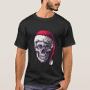 Search for horror christmas tshirts Skeleton