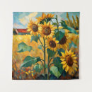 Search for sunflower tapestries Flowers