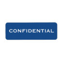 Search for confidential return address labels Private