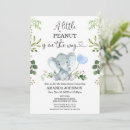 Search for little peanut baby shower invitations Greenery
